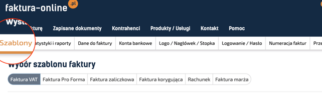 Jak zmienić wygląd faktury